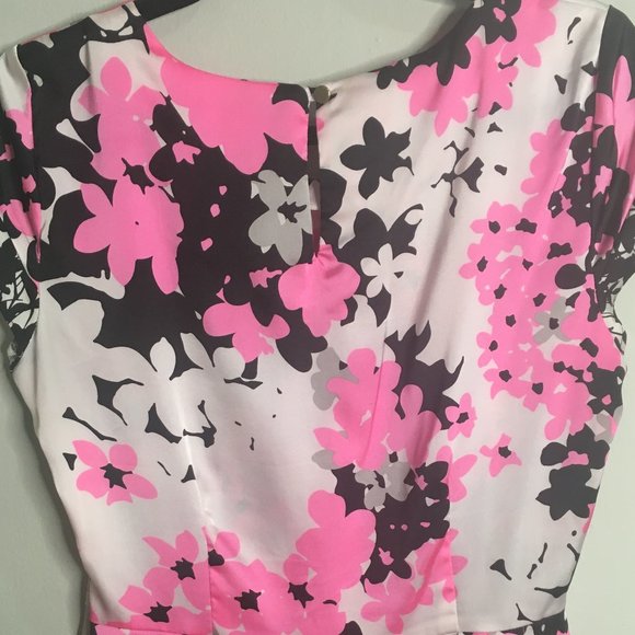 NY&C Peplum Pink, White, Black Blouse - Item#56 - Picture 3 of 5